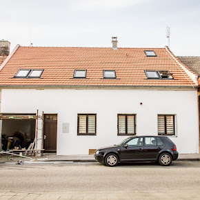 Fasáda zděného domu